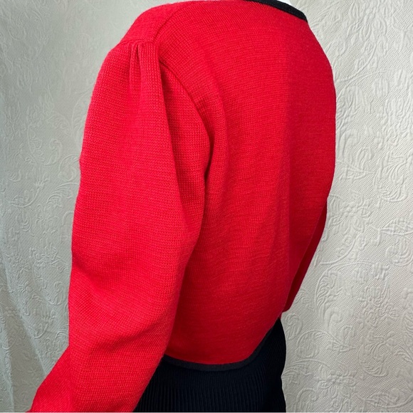 Miss Pendleton VTG Wool Frog Tie Cardigan - Picture 6 of 13